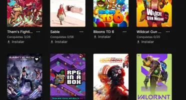 Conta Epic Games com 113 jogos