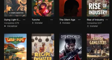 Conta Epic Games com 113 jogos