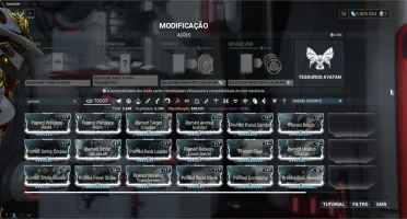 CONTA WARFRAME MAESTRIA 18