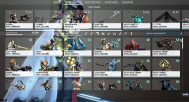 CONTA WARFRAME MAESTRIA 18