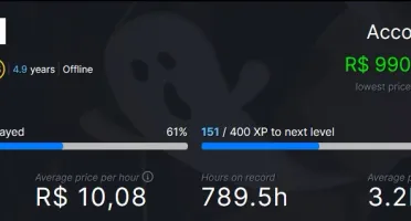 Conta Steam /Nível 36 /4 Anos/300+ Jogos/Sem VAC/Trade Ban