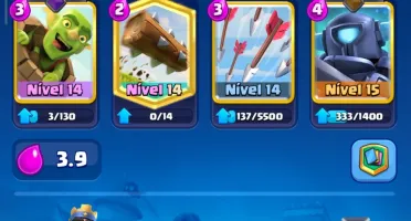Conta de Clash Royale, todas as cartas desbloqueadas.