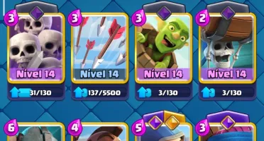 Conta de Clash Royale, todas as cartas desbloqueadas.