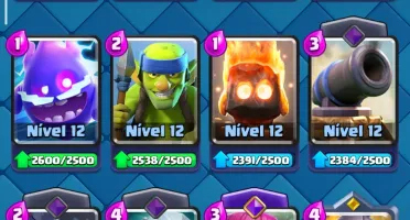 Conta de Clash Royale, todas as cartas desbloqueadas.