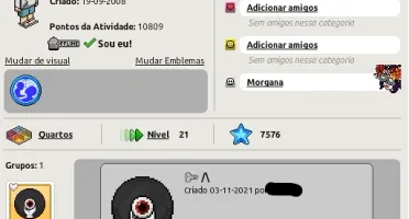CONTA HABBO HOTEL 2008 SIMPLES