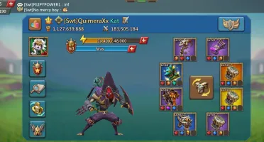 Conta Lords Mobile - 1b 127M de poder