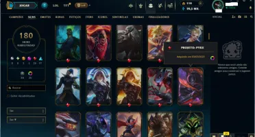 conta do league of legends