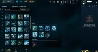 conta do league of legends