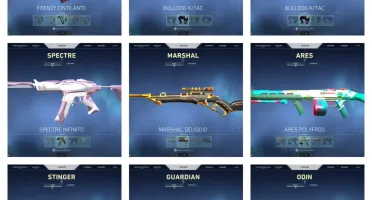 Acc Valorant com mais de 34K de VP em Skins (1000 R$)