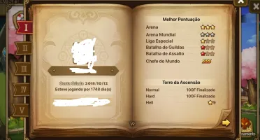 Contas Summoners War "Fermion"