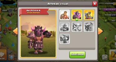 CV12 SEMI FULL CLASH OF CLANS TH12 8 SKINS QUASE MIL GEMAS