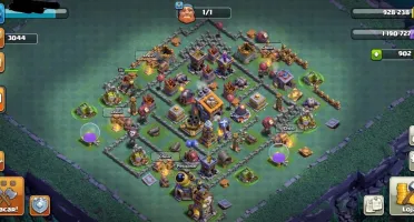 CV12 SEMI FULL CLASH OF CLANS TH12 8 SKINS QUASE MIL GEMAS