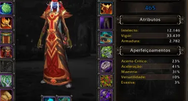 Conta Wow com 12 anos