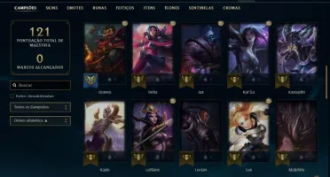 CONTA LOL PLATINA LV PROMOÇÃO