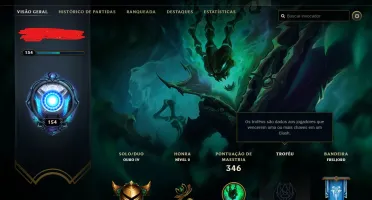 Conta de lol 2013 84 skins