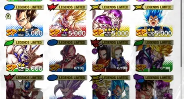 Conta Dragon Ball Legends - Nível 245 (6.365 Cristais)