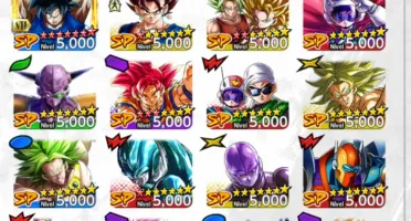 Conta Dragon Ball Legends - Nível 245 (6.365 Cristais)