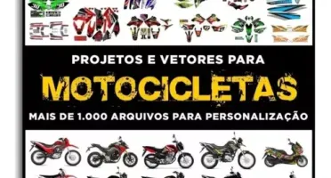 Super Pack De Adesivos E Vetores Para Motocicletas Cdr