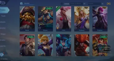 Conta Mobile Legends