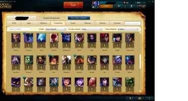 Conta League of Legends Prata 4