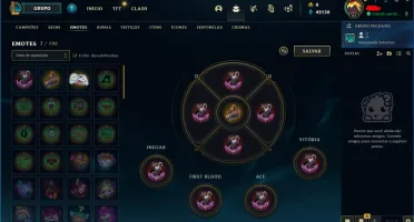 CONTA LOL MESTRE! 61%WINRATE 22PDL P/GAME! E-MAIL NÃO VERIF.