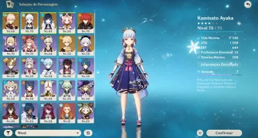 Conta AR48 5 T5 Ayaka Yelan Kazuha