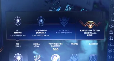 Conta league of legends barata pra sair rápido!!