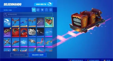 Conta Epic Fortnite com + de 120 Skin e + de 400 $ gastos