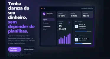 SaaS Financeiro Completo com Código-Fonte e Personalização