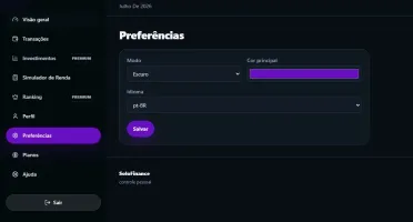 SaaS Financeiro Completo com Código-Fonte e Personalização