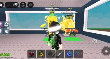 Conta de Roblox gemada mais de 150 reais gasto