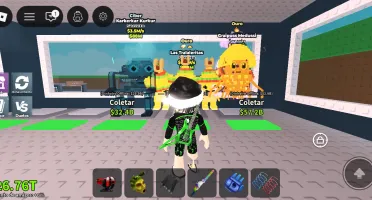 Conta de Roblox gemada mais de 150 reais gasto