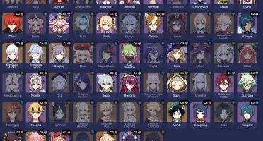 Ayaka Ayato Yae Venti Cyno Yoimiya