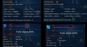 Conta Ladmo Servidor Omegamon