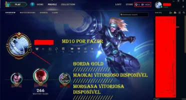 CONTA ANTIGA/19 SKINS // 124 CAMPEÕES//PREÇO FLEXÍVEL