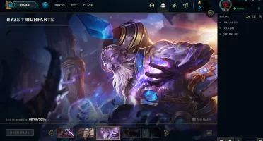 Conta lol 2013 292 skins Plat II