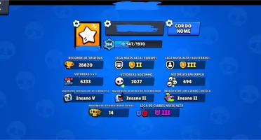 Conta Brawl Stars Barata