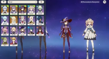 AR25 - Ganyu + Amos + Keqing + Mona + 40 TIROS!!!!!