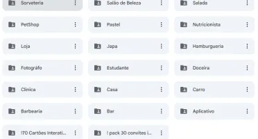 Pack cartão interativo