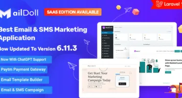 Maildoll v6.11.3 Email Marketing Saas Php Bot Site Premium