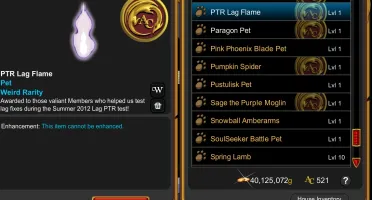 Conta AQW muitos Raros
