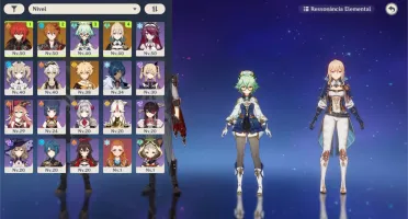🔥AR31-Childe+Diluc+Jean+Espinha Celestial🔥Serv.América🔥