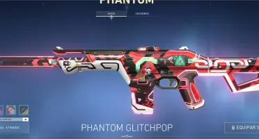 CONTA VALORANT C/ VANDAL, PHANTOM, MACHADO E +