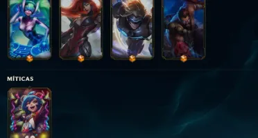 Conta de League of Legends 547 Skins
