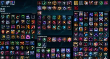 Conta de League of Legends 547 Skins