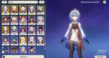 Conta com ganyu, eula, kazuha e outros t5