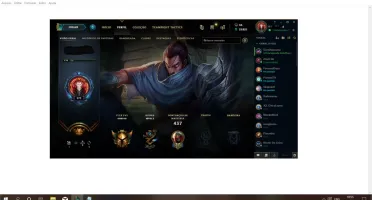 Ouro 3 todos os campeoes 56 skins barato