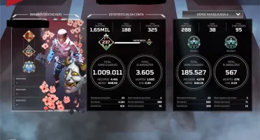 Conta Wraith azul - extremamente rara. [Apex Legends PC]