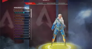 Conta Wraith azul - extremamente rara. [Apex Legends PC]