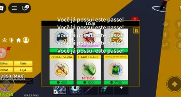 Conta blox fruts muito rara é Barata